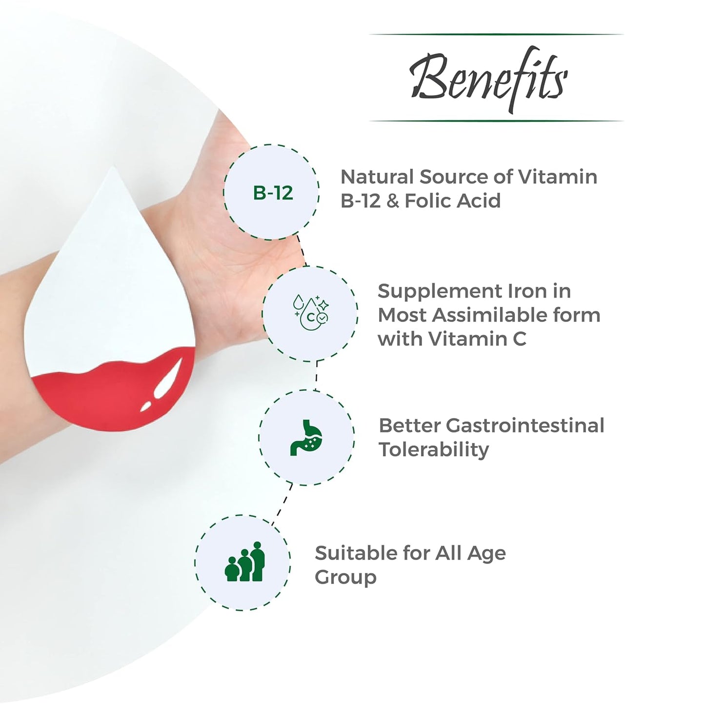 Vital Care Ayurvedic Vita Hb 60 Capsule