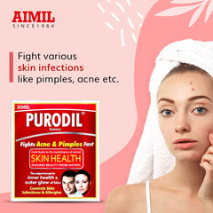 Aimil Ayurvedic Purodil Tabletten, Sirup, Cremegel und Pickel-Gesichtsgel