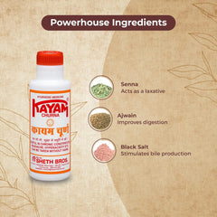 Seth Brothers Kayam Ayurvedic Churna Powder