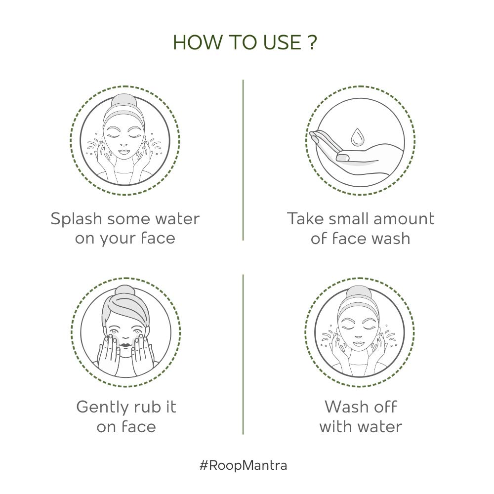 Divisa Herbal Care Ayurvedic Roop Mantra Aloevera Face Wash Liquid 115 ML