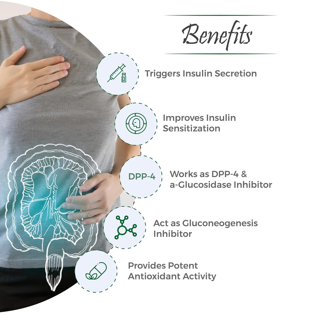 Vital Care Ayurvedic Gluset Forte 100 Capsule