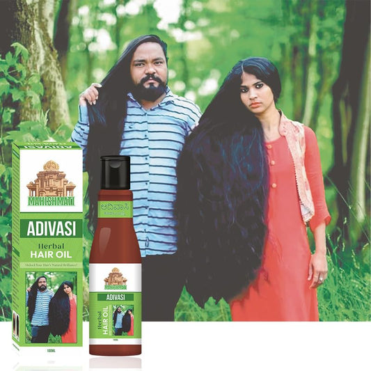 Mahishmati Ayurvedisches Adivasi Kräuter-Haarwuchsöl 100ml