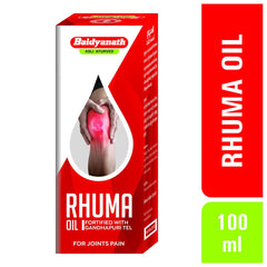 Baidyanath Ayurvedic Rhuma Oil Joint Pain Support Massage Oil for Joint Pain Oil