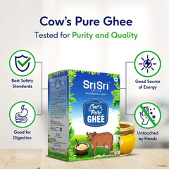 Sri Sri Tattva Cow Ghee Pure Cow Ghee For Better Digestion and Immunity Ghee