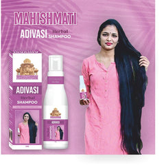 Mahishmati Adivasi Herbal Shampoo for Healthy Scalp For Lush Hair Shampoo 100ml
