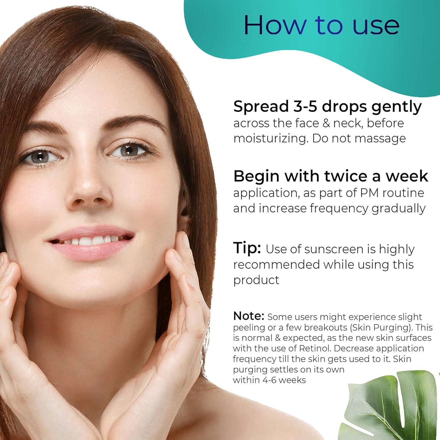 Pilgrim Retinol & Hyaluronic Acid Lift & Firm Face Serum 30ml