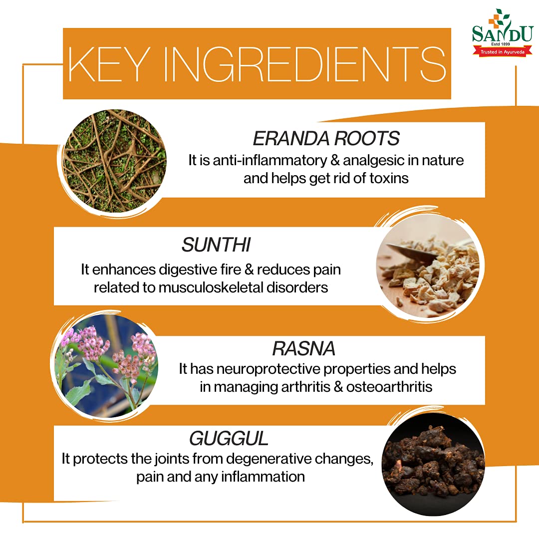 Sandu Ayurvedic Maharasnadi Kadha Liquid