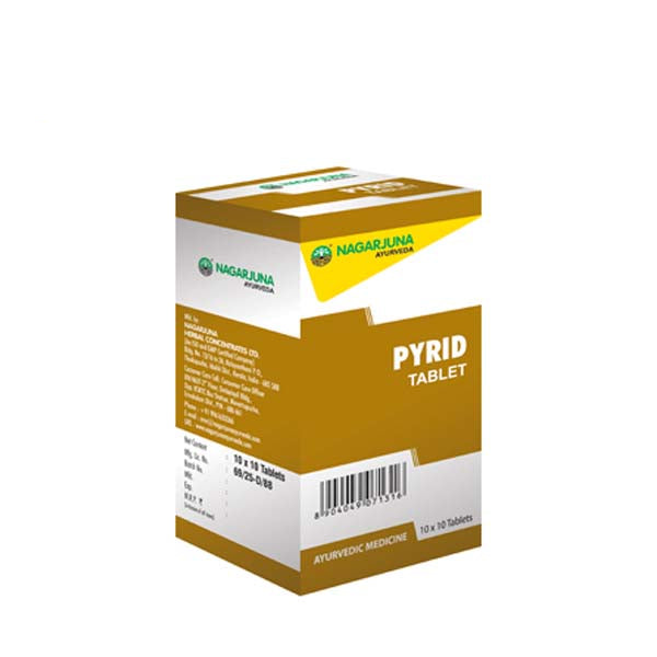 Nagarjuna Ayurvedic Pyrid 100 Tablets