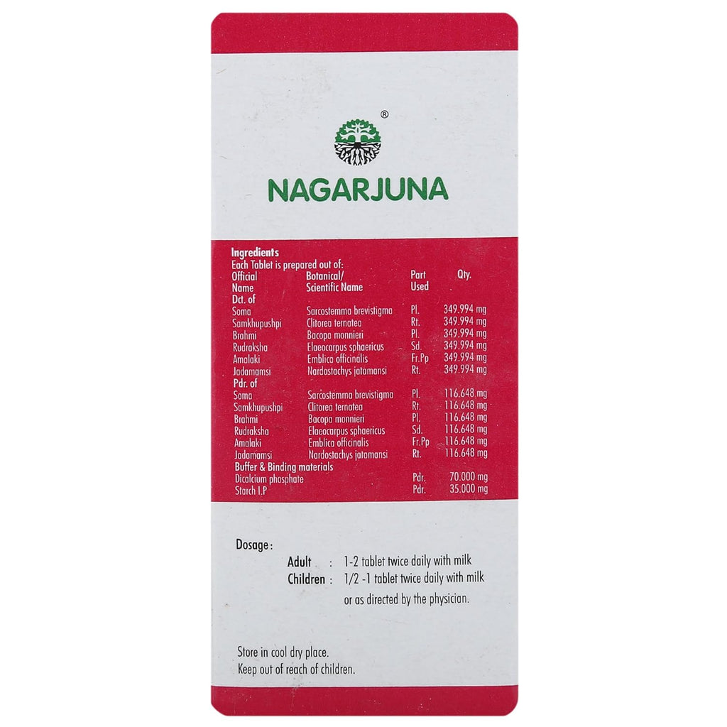 Nagarjuna Ayurvedic Stresnil 100 Tablets