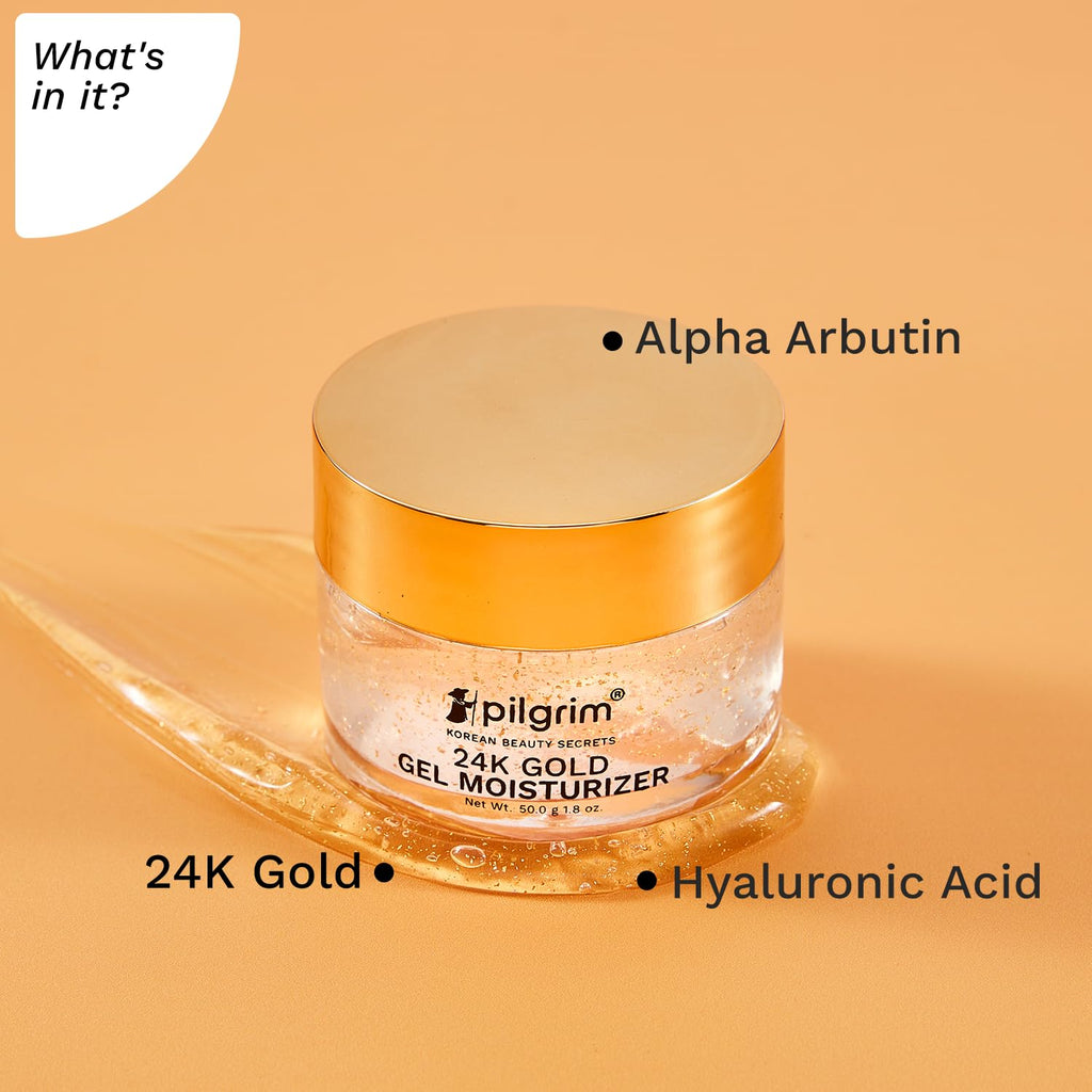 Pilgrim Cosmetics 24K Gold Gel Moisturizer 50g