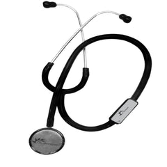 Dr. Morepen ST-01 Deluxe Stethoskop (Schwarz)