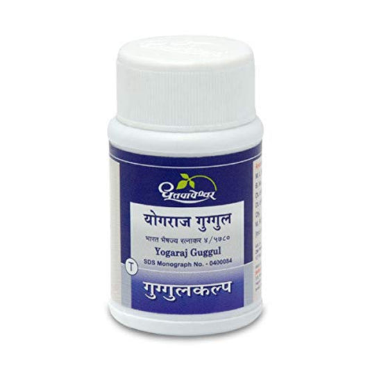 Dhootapapeshwar Ayurvedische Yogaraj Guggul-Tabletten