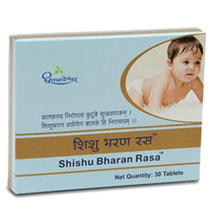 Dhootapapeshwar Ayurvedisches Shishu Bharan Rasa 30 Tabletten