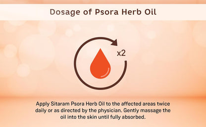 Sitaram Ayurveda Psora Herb Oil 100ml