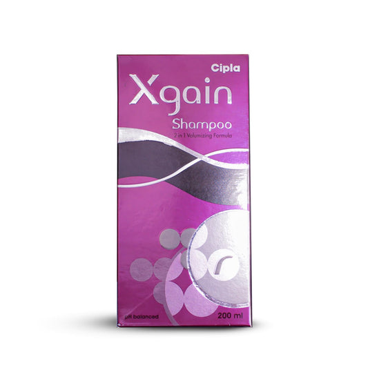 Xgain Shampoo 2 in 1 Volumzing Formula PH Balanced 200ml