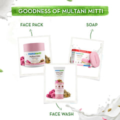 Mamaearth Multani Mitti Moisturizing Lotion Soap 125g Pack of 4