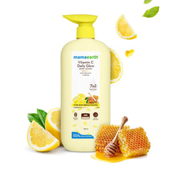 Mamaearth Vitamin C Daily Glow Body Lotion For Skin Brightening 200ml & 400ml