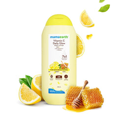 Mamaearth Vitamin C Daily Glow Body Lotion For Skin Brightening 200ml & 400ml