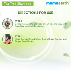 Mamaearth Tea Tree Anti Dandruff Shampoo With Tea Tree & Ginger Oil 250ml