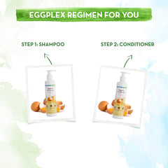 Mamaearth Eggplex Shampoo For strong hair with Egg Protein & Collagen,Strength and Shine 250ml