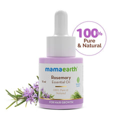 Mamaearth Rosemary Essential Oil for Hair Growth 15ml