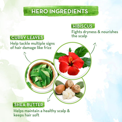 Mamaearth Hibiscus Damage Repair Conditioner With Hibiscus & Curry Leaves 250ml