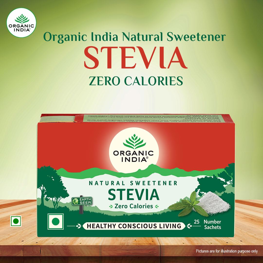 Organic India Stevia Powder & Sachet