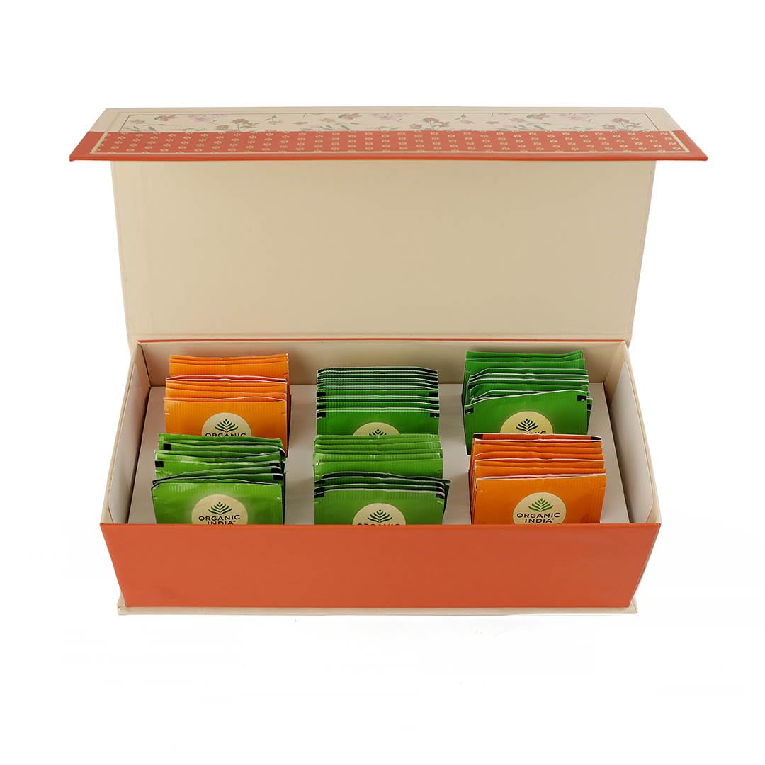 Organic India Caffeine Free Tea Gift Box