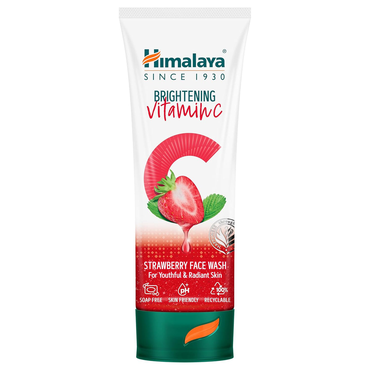 Himalaya Brightening Vitamin C Blueberry,Orange & Strawberry Face Wash