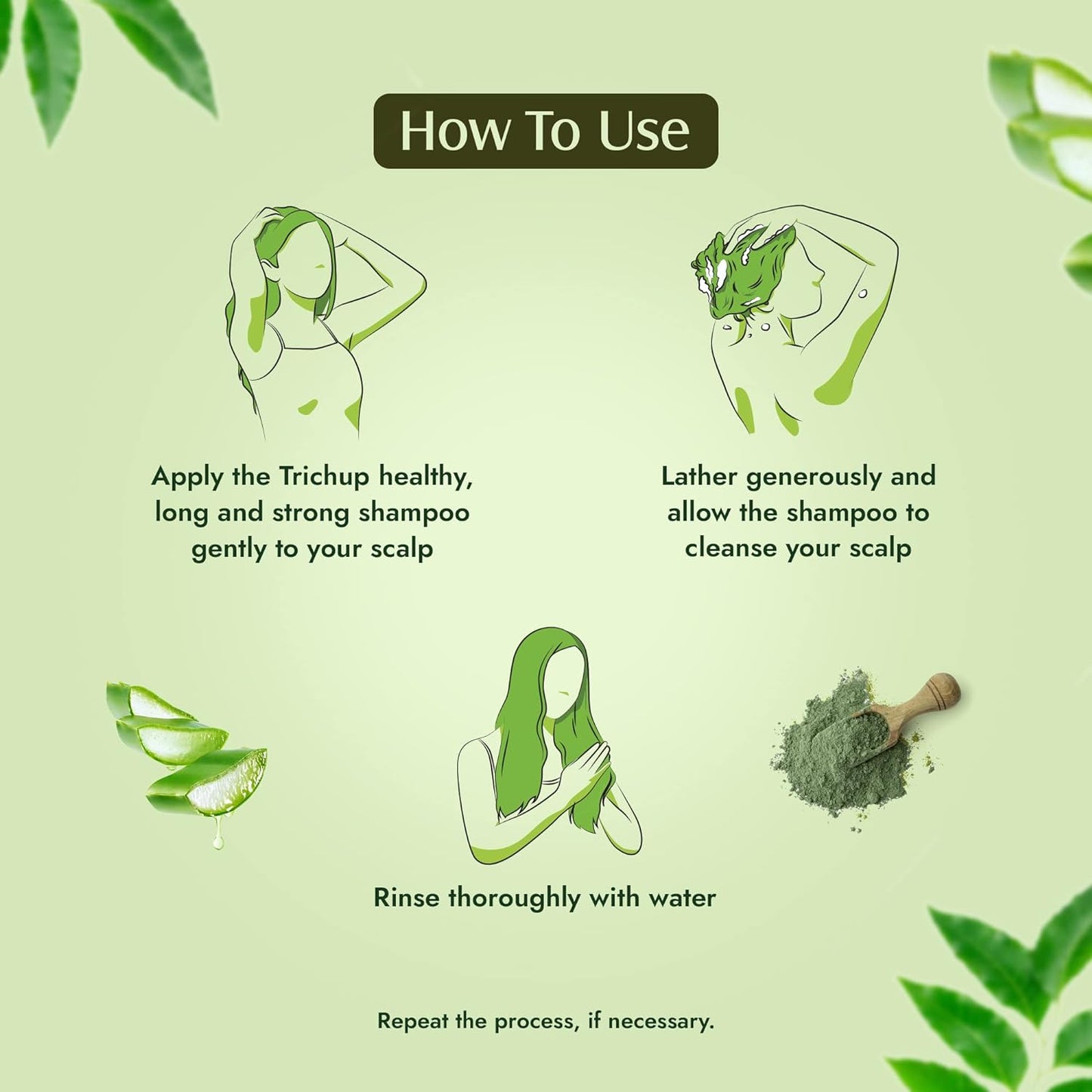 Vasus Trichup Healthy,Long Strong Natural Shampoo