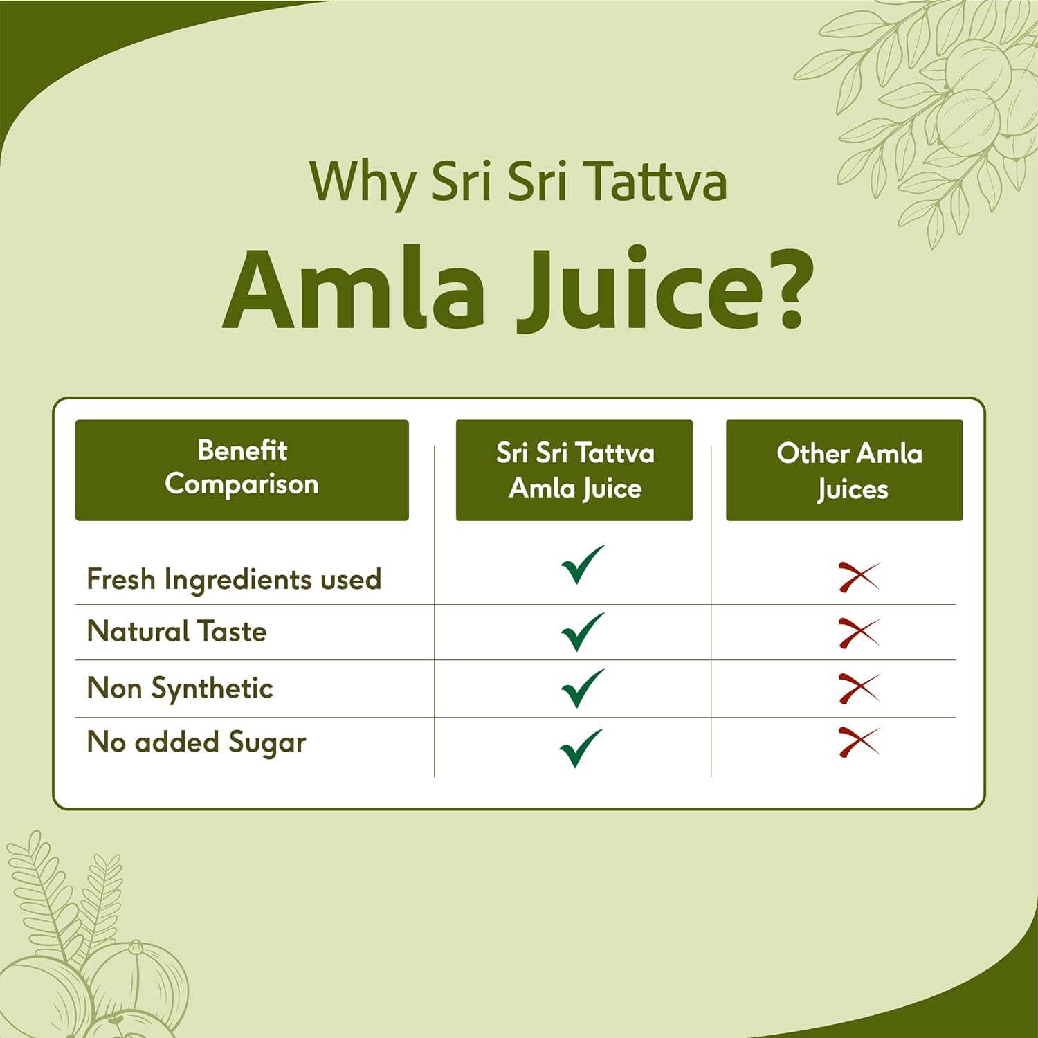 Sri Sri Tattva Ayurvedic Amla Juice 1 Litre