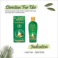 Vital Care Ayurvedic Siya Strong,Long & Black Hair Capsules,Oil & Shampoo