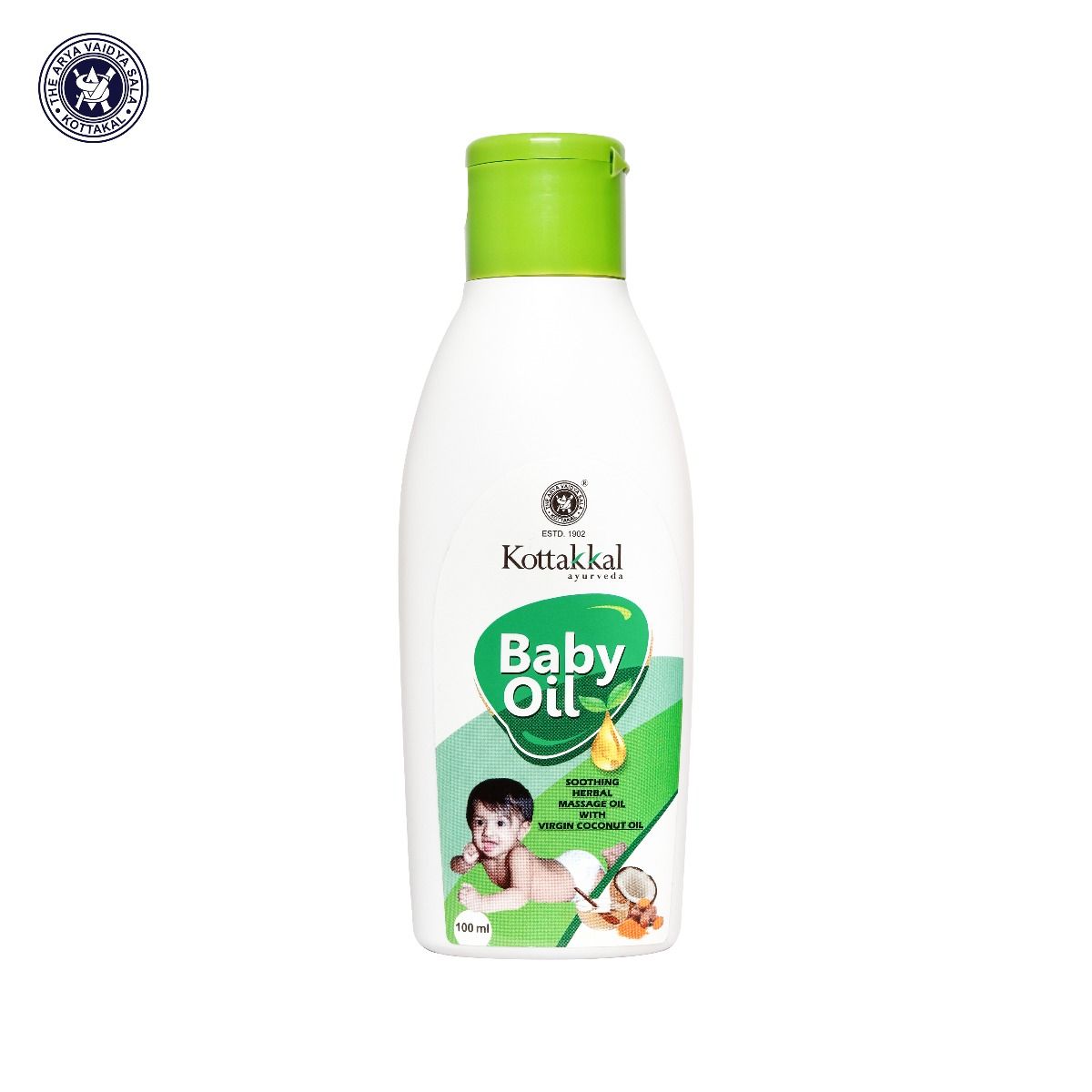 Kottakkal Ayurvedic Kottakkal Ayurveda Baby Oil Virgin Coconut Oil 100ml