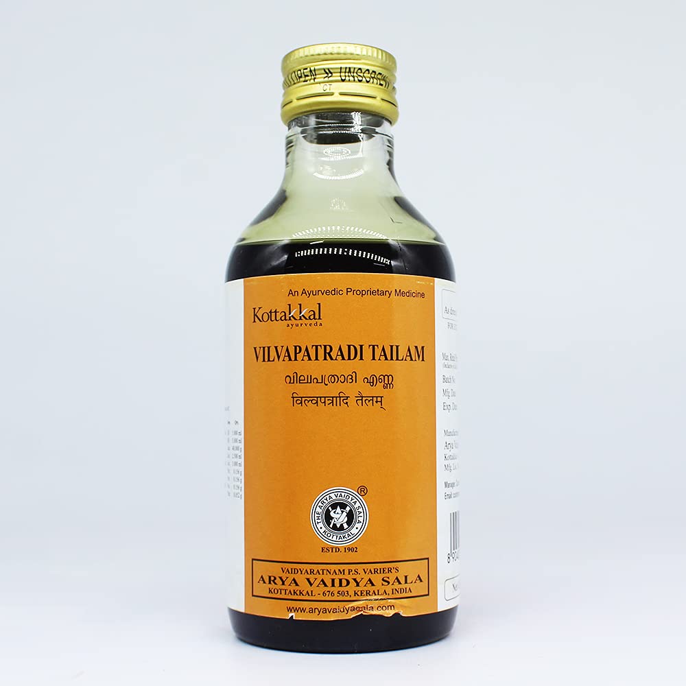 Kottakkal Ayurvedic Vilwapathradi (Vilvapathradi) Tailam Oil 200ml