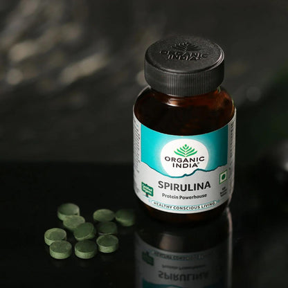 Organic India Spirulina 120 Tablets