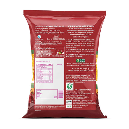 Organic India Organic Arhar Dal (Tur Dal) 1 Kg