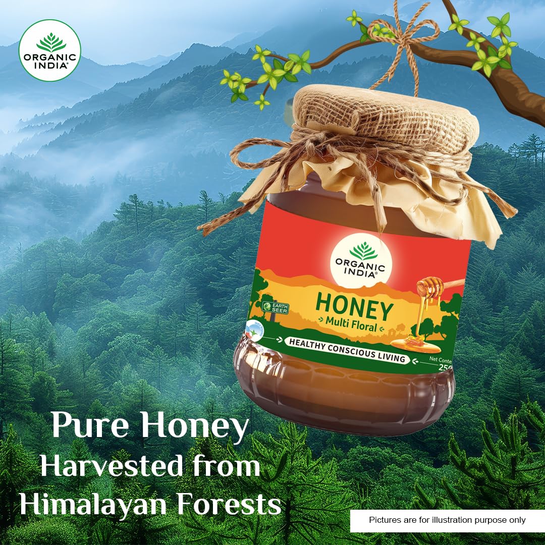 Organic India Multi Floral Honey 250g & 500g