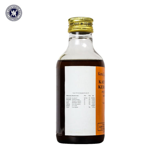 Kottakkal Ayurvedic Kayyanyadi Kera Tailam Oil 200ml