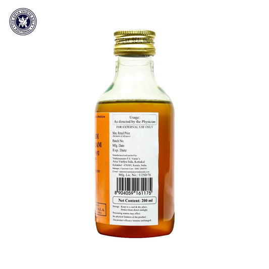 Kottakkal Ayurvedic Lakshadikera Tailam Oil 200ml