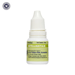 Kottakkal Ayurvedic Nethramritham Eye Drops 3 X 10ml