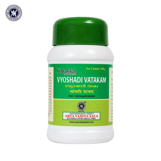 Kottakkal Ayurvedic Vyoshadi Vatakam Powder 100gm