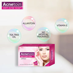 Acnetoin Anti Acne For Pimple And Acne Free Skin Soap