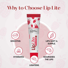 2 Leeford Lip Lite Lip Balm With SPF 15 Strawberry Flavor 15g