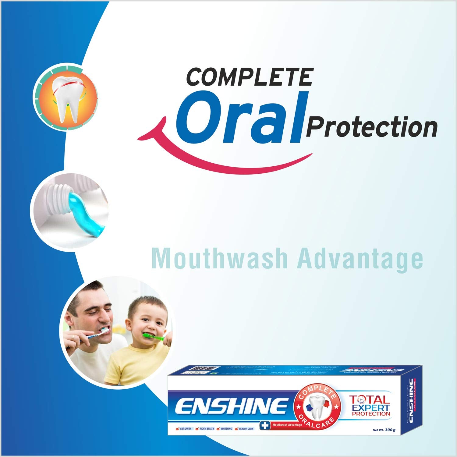 Leeford Enshine Total Expert Protection Toothpaste