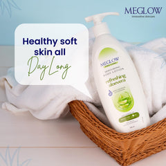 Leeford Meglow Pro Care Refreshing Aloevera Moisturizing Body Lotion