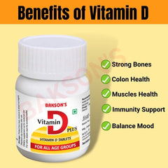 Bakson's Vitamin D Plus Tablets