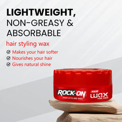 Leeford Rockon Hair Men's Styling Wax 125gm