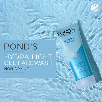 POND'S Hydra Light hyaluronic acid hydrating gel Facewash 100g