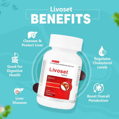 Leeford Livoset Liver Protective Formula 60 Tablets