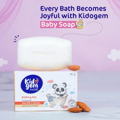 Leeford Kidogem Baby Bathing Bar Soap 75g